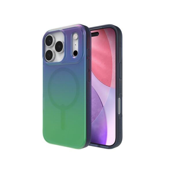ZAGG case MILAN SNAP compatible with MagSafe for IPHONE 17 Pro raven feather