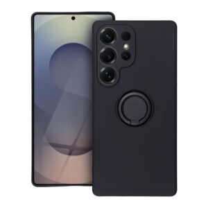 SILICONE RING case for SAMSUNG S25 Ultra black