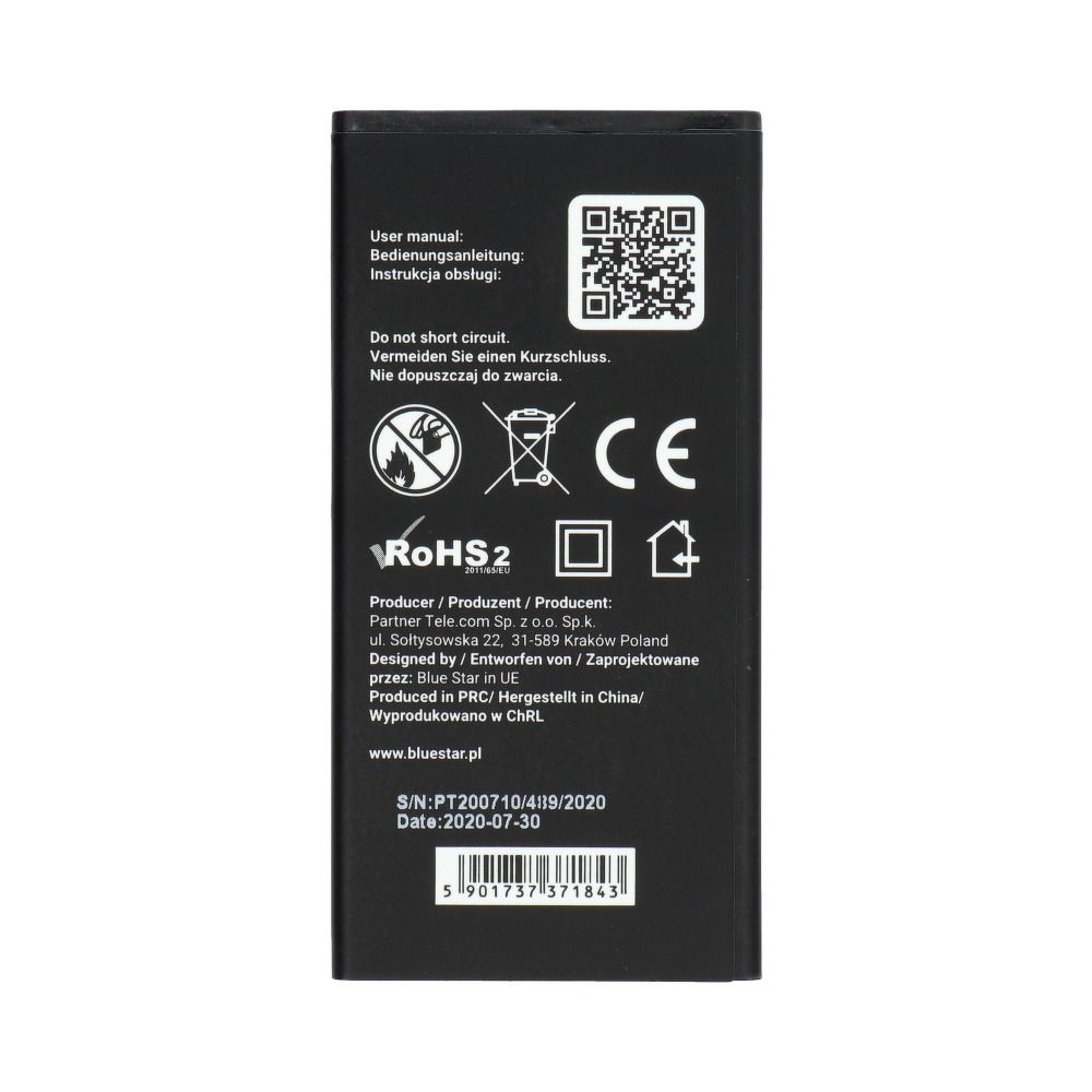 Battery for Huawei Y5 / Y560 / G620 2000 mAh Blue Star