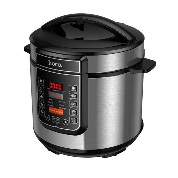 Multifunctional electric pressure cooker Hoco 6L HJD27A black