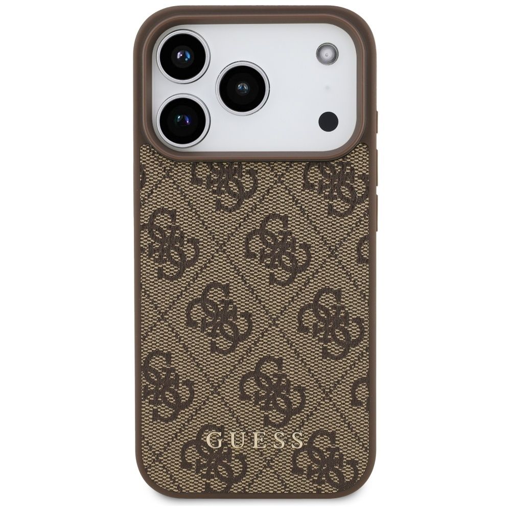 e05364812b18f31cf6e8a36fd8bb0ba6 GUESS case for IPHONE 17 Pro GUHCP17LG4GFBR (PU 4G Classic) brown