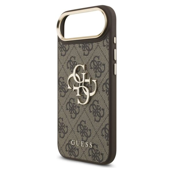 e0e6eb9f02151bb72949399fac4281ec GUESS case for IPHONE 17 Air GUHCP17M4GMGCBR (PU W/ Big 4G Classic Logo) gold brown