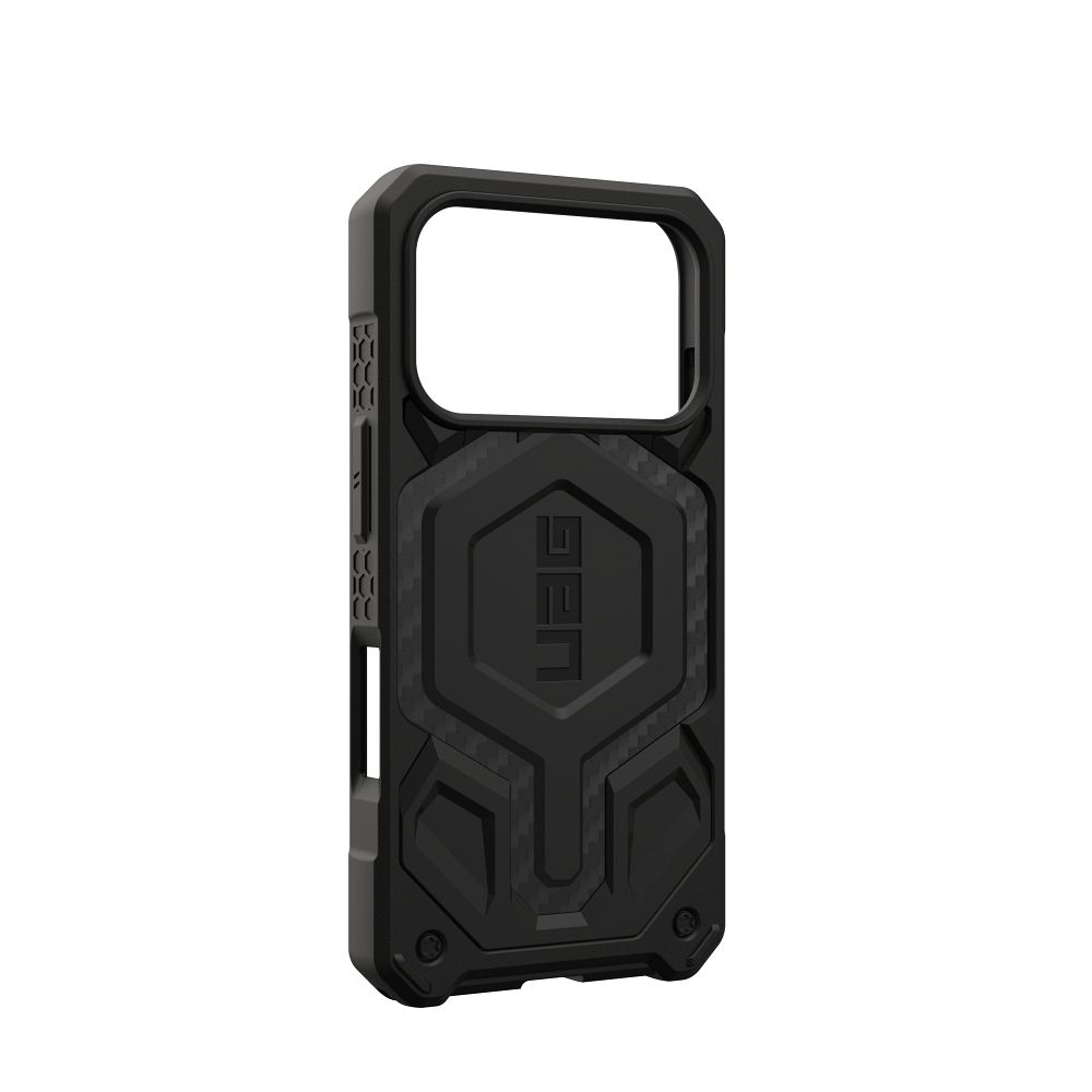 e146d403f0165047396714bbf35a5192 UAG Urban Armor Gear case MONARCH PRO compatible with MagSafe for IPHONE 17 Pro carbon fiber