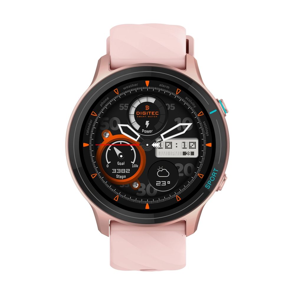 Smartwach TITMO O-100 (TFT, bluetooth call) pink