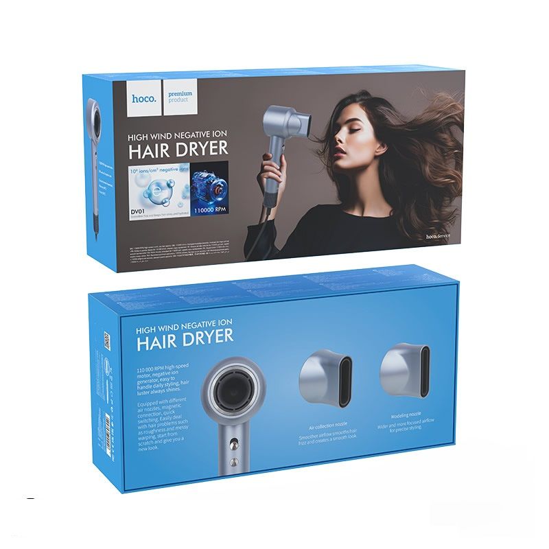 e2c5784d9ea4f21c32a2f96d5f75b357 Hair dryer Hoco with ionization DAR01 white