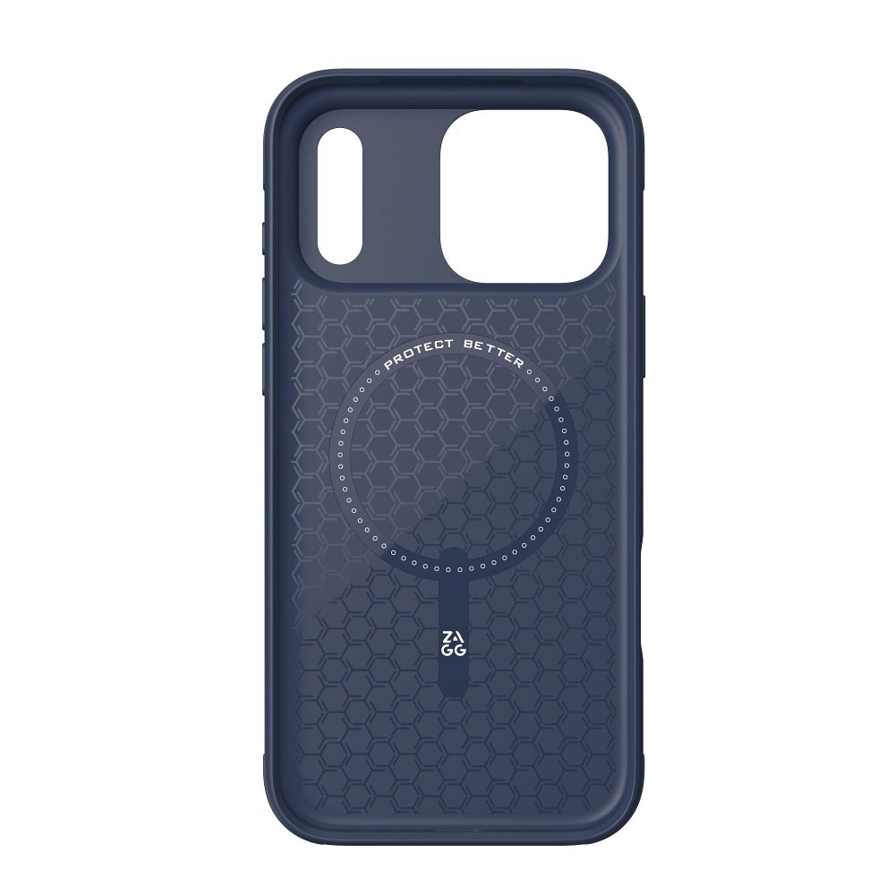 ZAGG case LUXE SNAP compatible with MagSafe for IPHONE 17 Pro Max navy