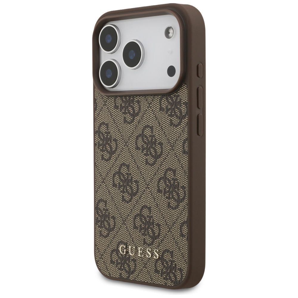 e771feaf90c710f1c545fb5d9d6d7133 GUESS case for IPHONE 17 Pro GUHCP17LG4GFBR (PU 4G Classic) brown