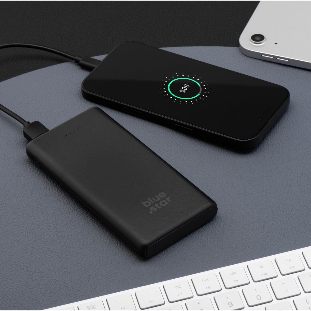 BLUE STAR powerbank 10000 mAh 2A W1061 black