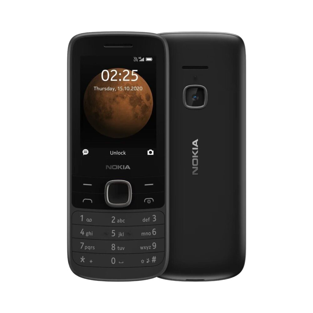 NOKIA mobile phone 225 4G Dual Sim 128MB black
