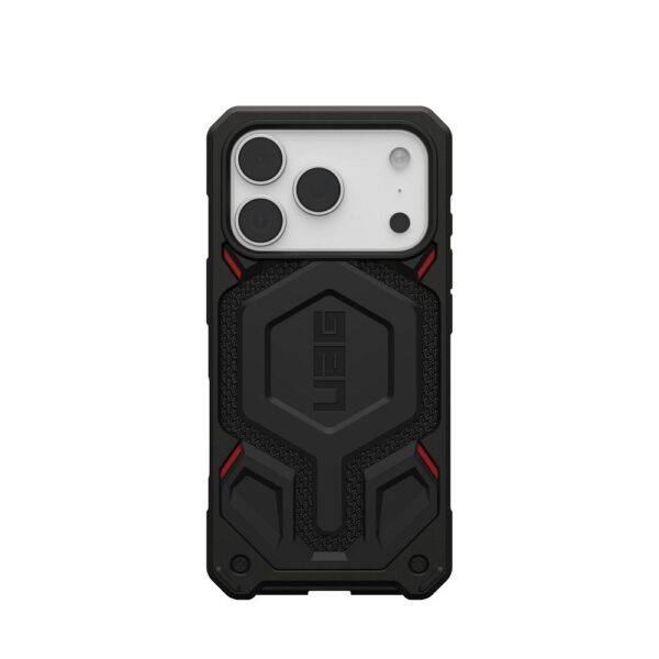 e82e609f5950021919515bc8a9ac66b7 UAG Urban Armor Gear case MONARCH PRO compatible with MagSafe for IPHONE 17 Pro kevlar black