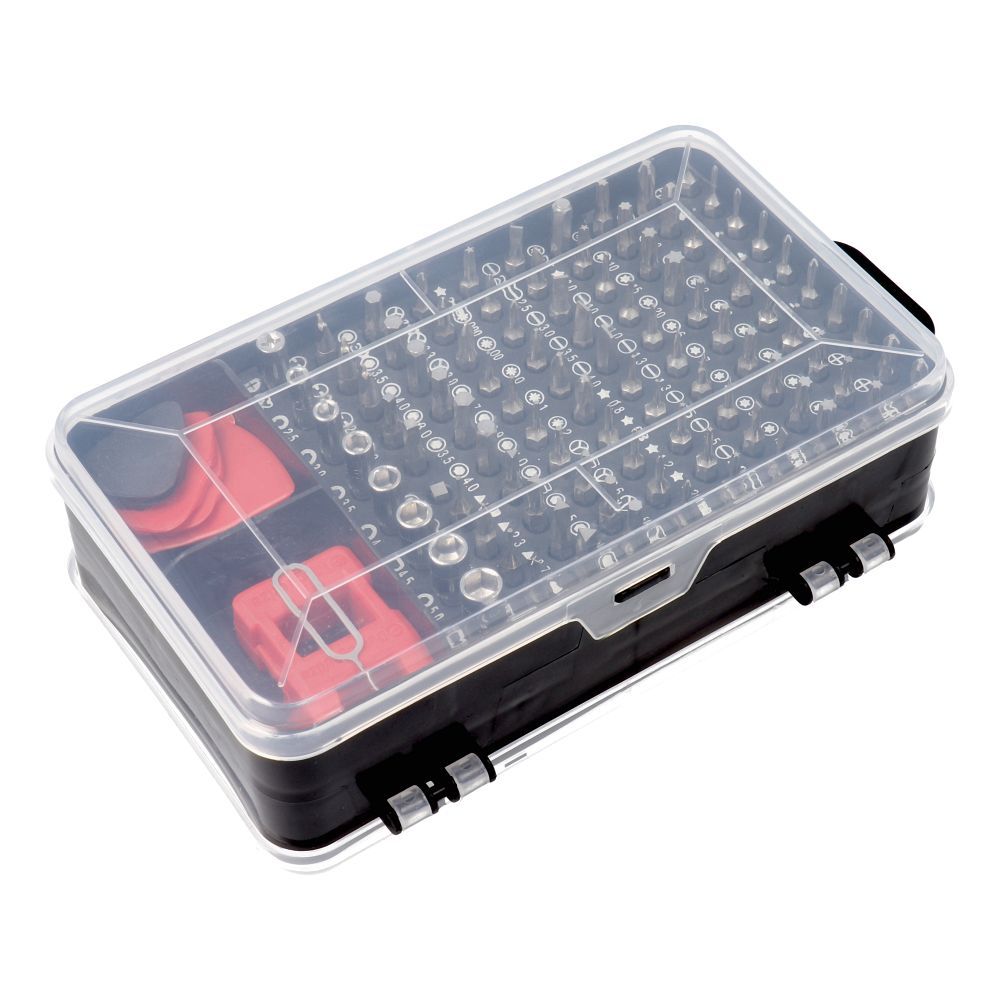 e9f1b915f12f24de703d80860564aba2 Set of service screwdrivers, bits 115-in-1 metal red