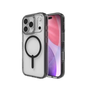 ZAGG case SANTA CRUZ SNAP compatible with MagSafe for IPHONE 17 Pro jet black