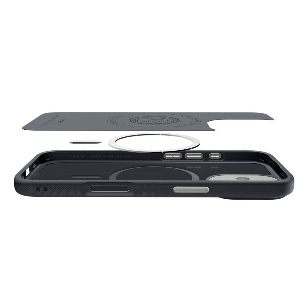 eb07d7942c18d4ca44f88647aab73388 SPIGEN case NANO POP MAG compatible with MagSafe for IPHONE 17 black sesame