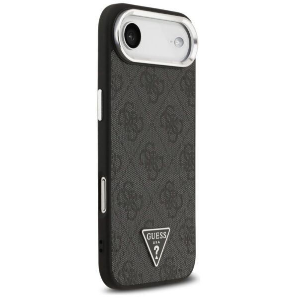 ebe36f10460e98235d153625cea9e417 GUESS case for IPHONE 17 Air compatible with MagSafe GUHMP17MP4TSRCMK (PU 4G W/Triangle Logo SL) black