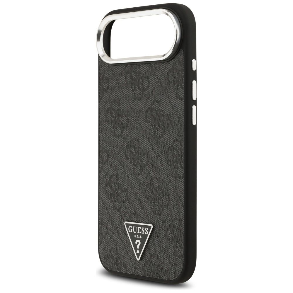 ecd690950f7b82c8e28eecd6d1c2191d GUESS case for IPHONE 17 Air compatible with MagSafe GUHMP17MP4TSRCMK (PU 4G W/Triangle Logo SL) black