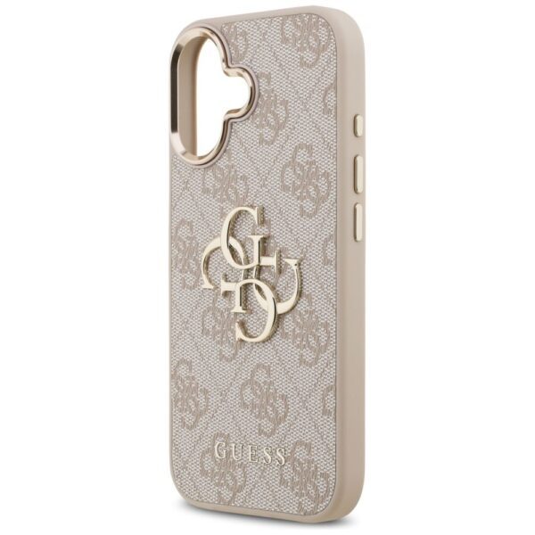edecf40152b78ba2bb60cb7f7a5b9855 GUESS case for IPHONE 17 GUHCP17S4GMGCPI (PU W/ Big 4G Classic Logo) gold pink