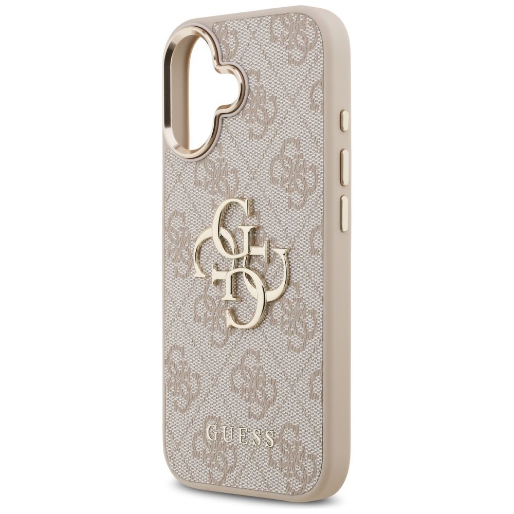 edecf40152b78ba2bb60cb7f7a5b9855 GUESS case for IPHONE 17 GUHCP17S4GMGCPI (PU W/ Big 4G Classic Logo) gold pink