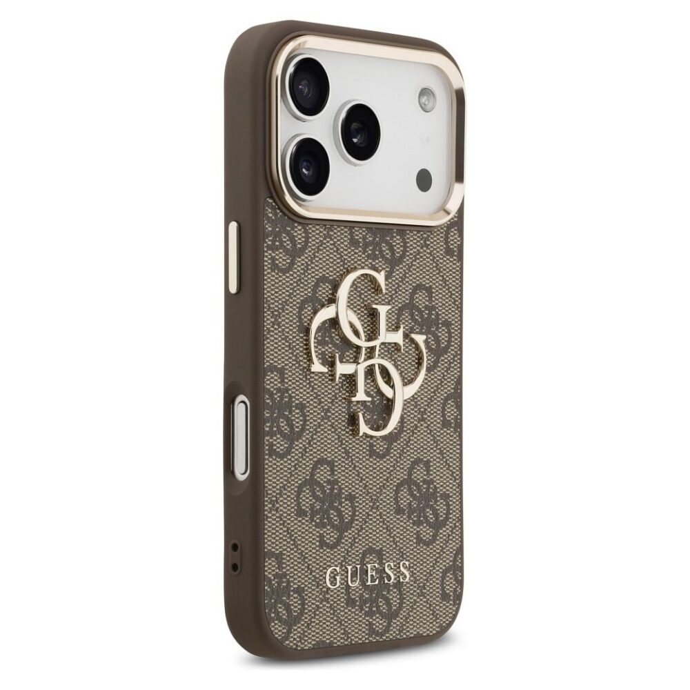 efdbf7e294a12fca117cfecb1ecc3c0e GUESS case for IPHONE 17 Air GUHCP17M4GMGCGR (PU W/ Big 4G Classic Logo) gold black