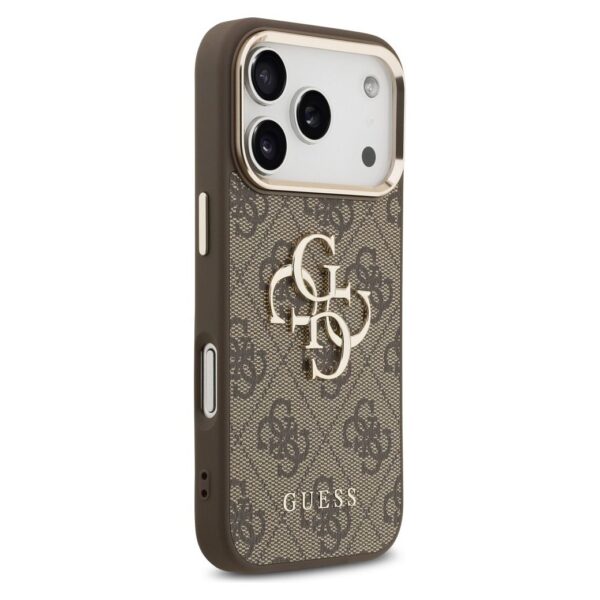efdbf7e294a12fca117cfecb1ecc3c0e GUESS case for IPHONE 17 Air GUHCP17M4GMGCGR (PU W/ Big 4G Classic Logo) gold black