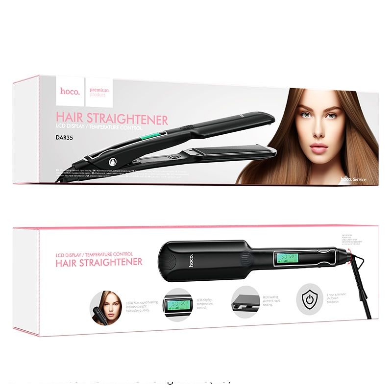 f198718c04c9b691e7caf4e3a9f37392 Hair straightener Hoco DAR35 black