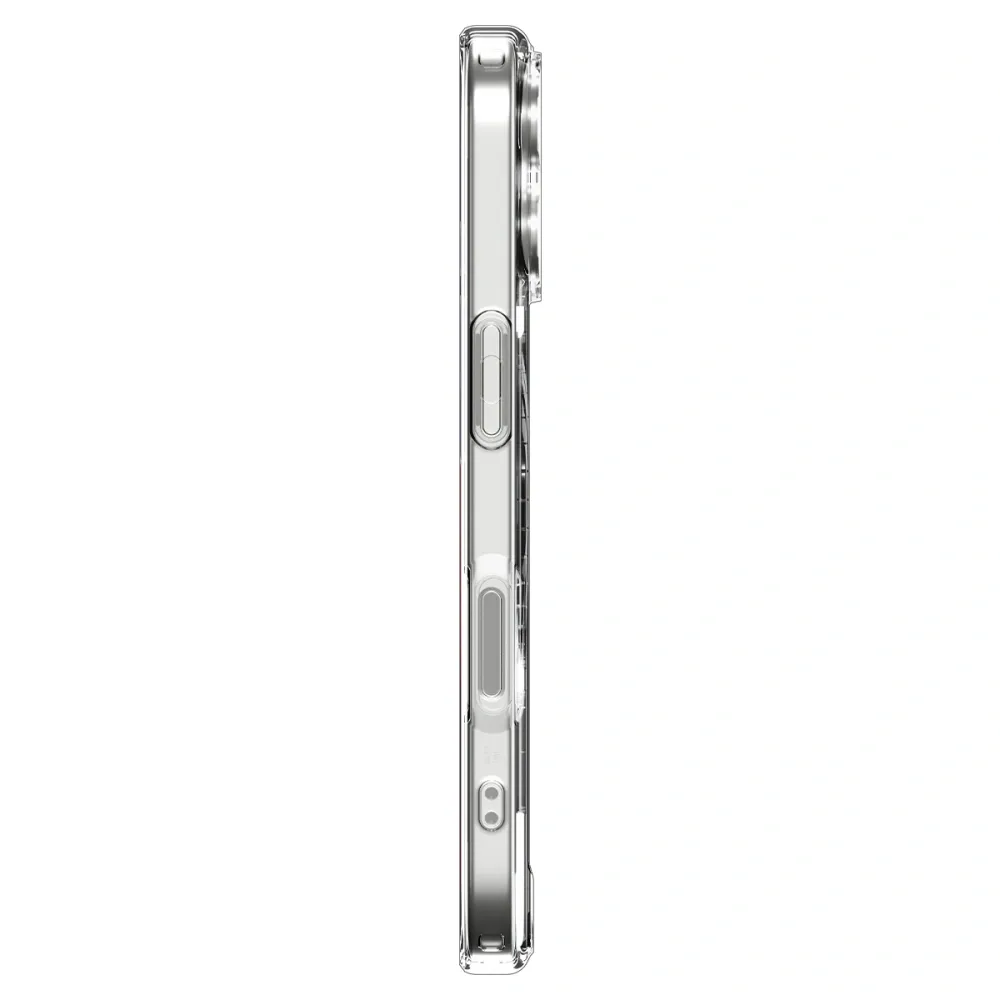f308ed5768348cda48f4a977f837ca0f SPIGEN case ULTRA HYBRID MAG compatible with MagSafe for IPHONE 17 clear graphite