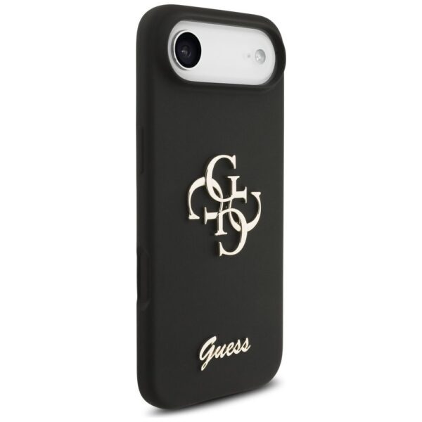 f5cc50c969109b6bd6f94c0e83bb1401 GUESS case for IPHONE 17 Air GUHCP17MSC4GSMK (Silicone W/ Big 4G Script) black