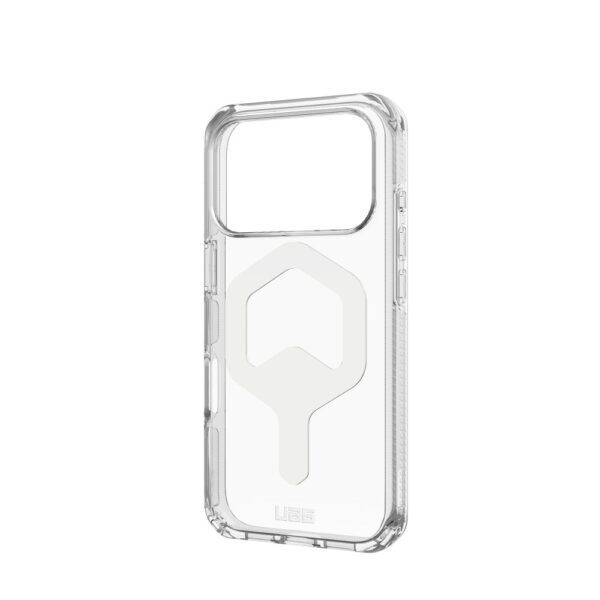f6582f46de3291b0cb6429a10ab7f1b8 UAG Urban Armor Gear case PLYO compatible with MagSafe for IPHONE 17 Pro ice / white