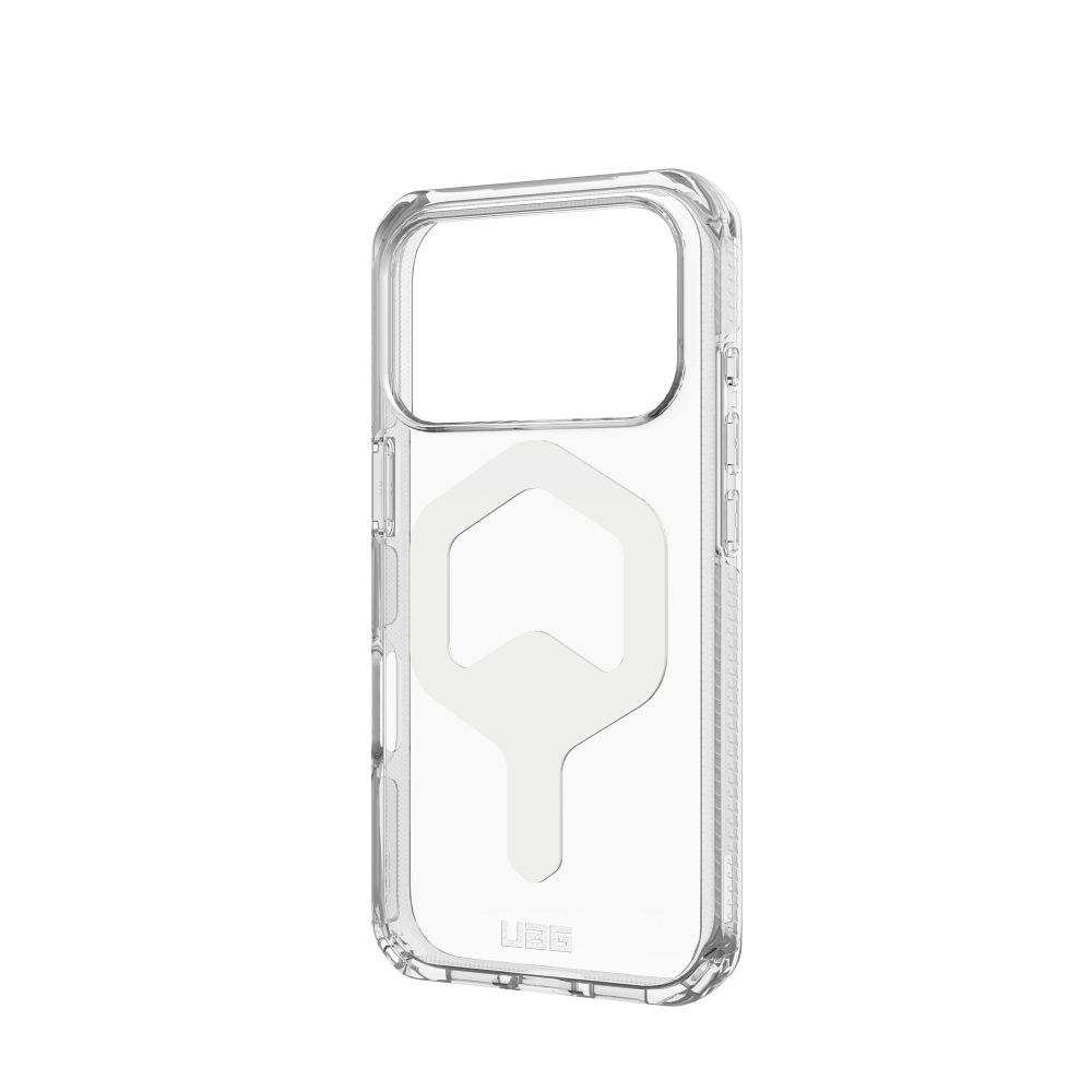f6582f46de3291b0cb6429a10ab7f1b8 UAG Urban Armor Gear case PLYO compatible with MagSafe for IPHONE 17 Pro ice / white