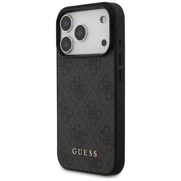 f7f80e1bcd37cdac109f2af3c445232e GUESS case for IPHONE 17 Pro GUHCP17LG4GFGR (PU 4G Classic) black