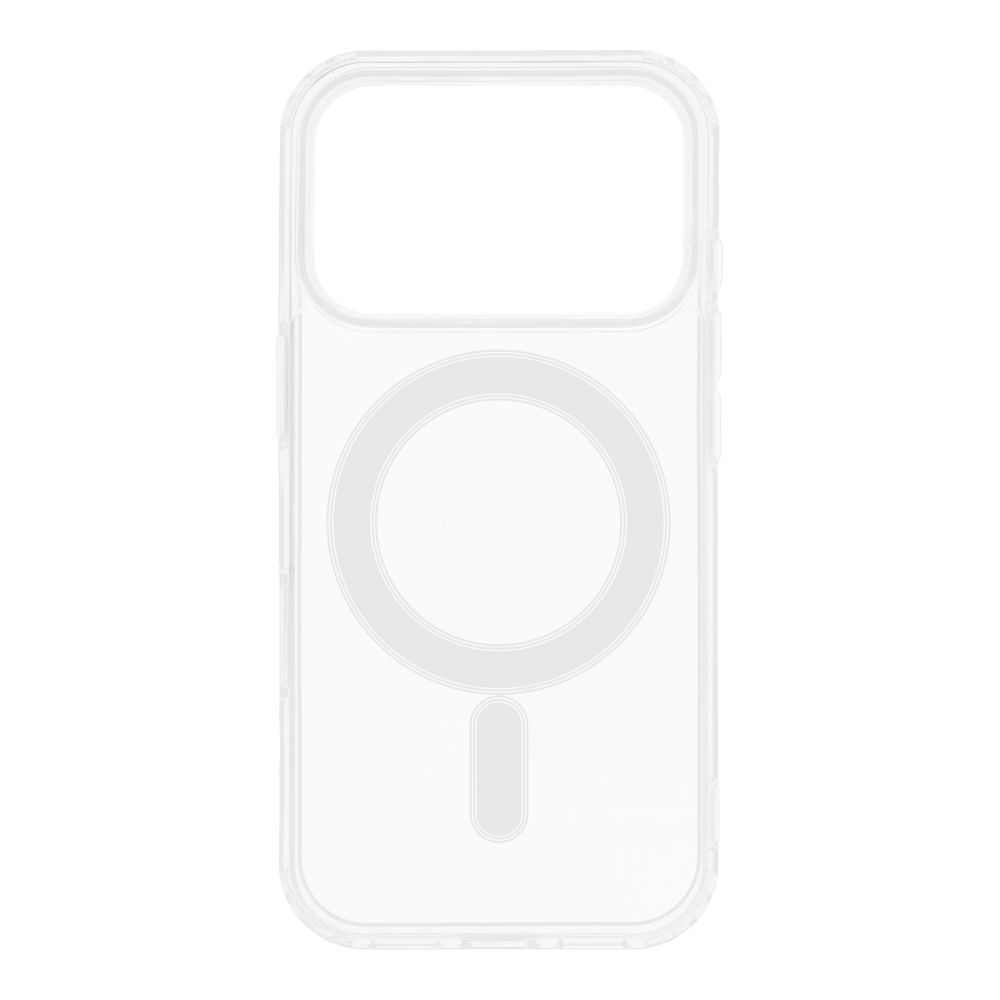 fab37c7b2553b2b4046d43814ebded18 CLEAR MAG COVER case compatible with MagSafe for IPHONE 17 Pro (full ring) transparent
