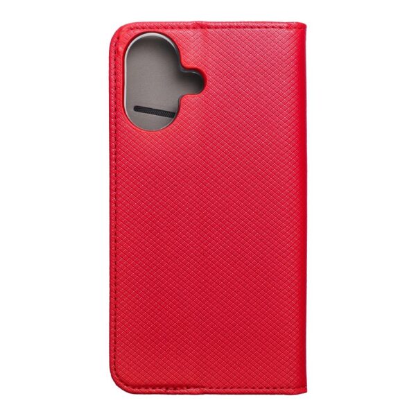 fb7906bdafaca9a8b71c01e4c7a83f08 SMART CASE Book for IPHONE 17 red