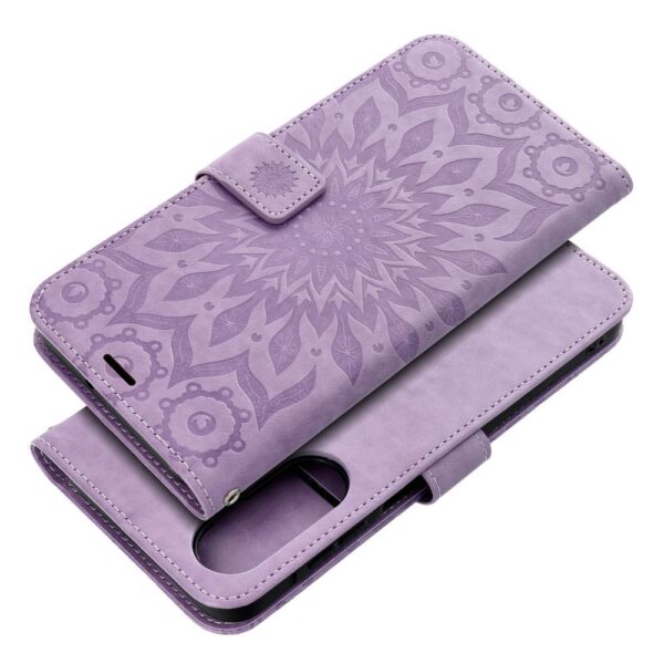 MEZZO Book case for XIAOMI Redmi Note 14 5G mandala purple