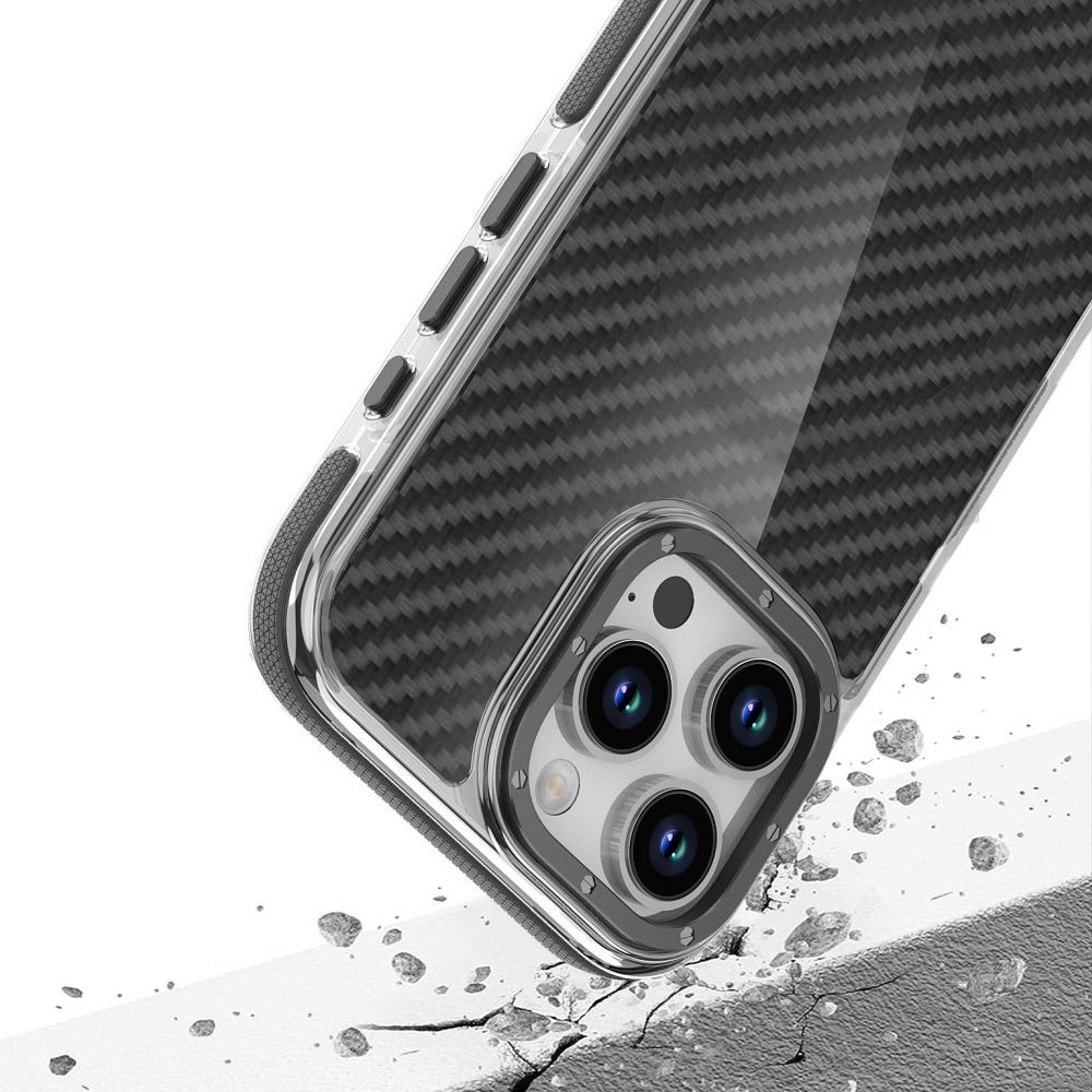 FIBER Case comapitble with MagSafe for XIAOMI Redmi 14C / POCO C75 4G black