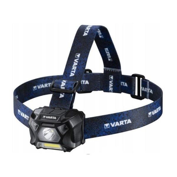 VARTA head flashlight LED Work flex motion sensor H20 150lm 18648 + 3 x batteries R3 (AAA)