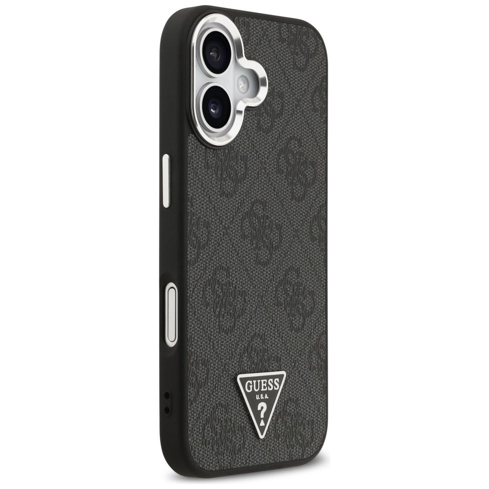 ff76b720858f8af98ca8e2d9b2d8248f GUESS case for IPHONE 17 compatible with MagSafe GUHMP17SP4TSRCMK (PU 4G W/Triangle Logo SL) black