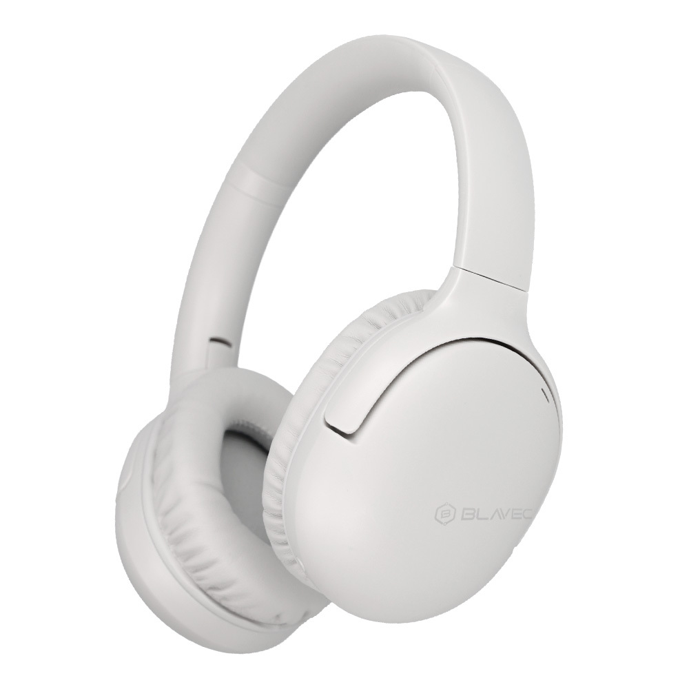 Blavec Over-ear Bluetooth Headphones BO-12 Bass Master ANC (BO12-W) white