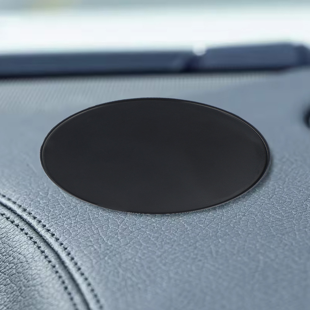 Self-adhesive base pad for car holder