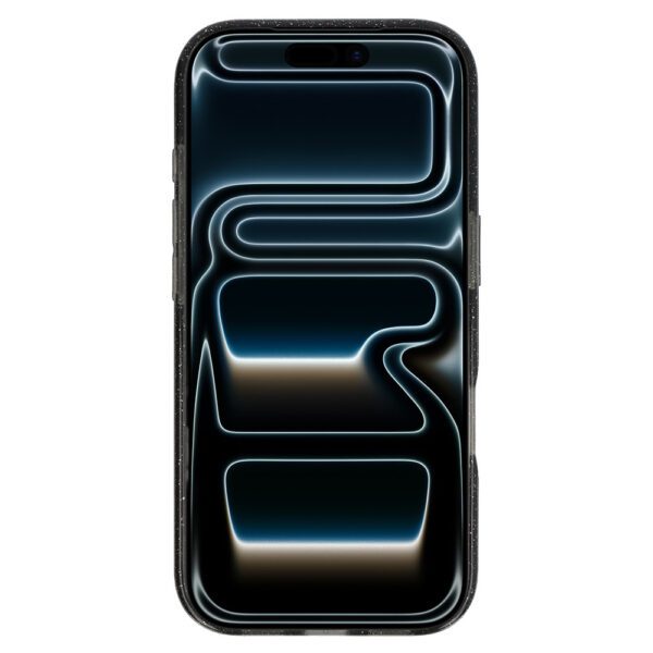 Glitter Magsafe Case for Iphone 17 Pro Max black clear