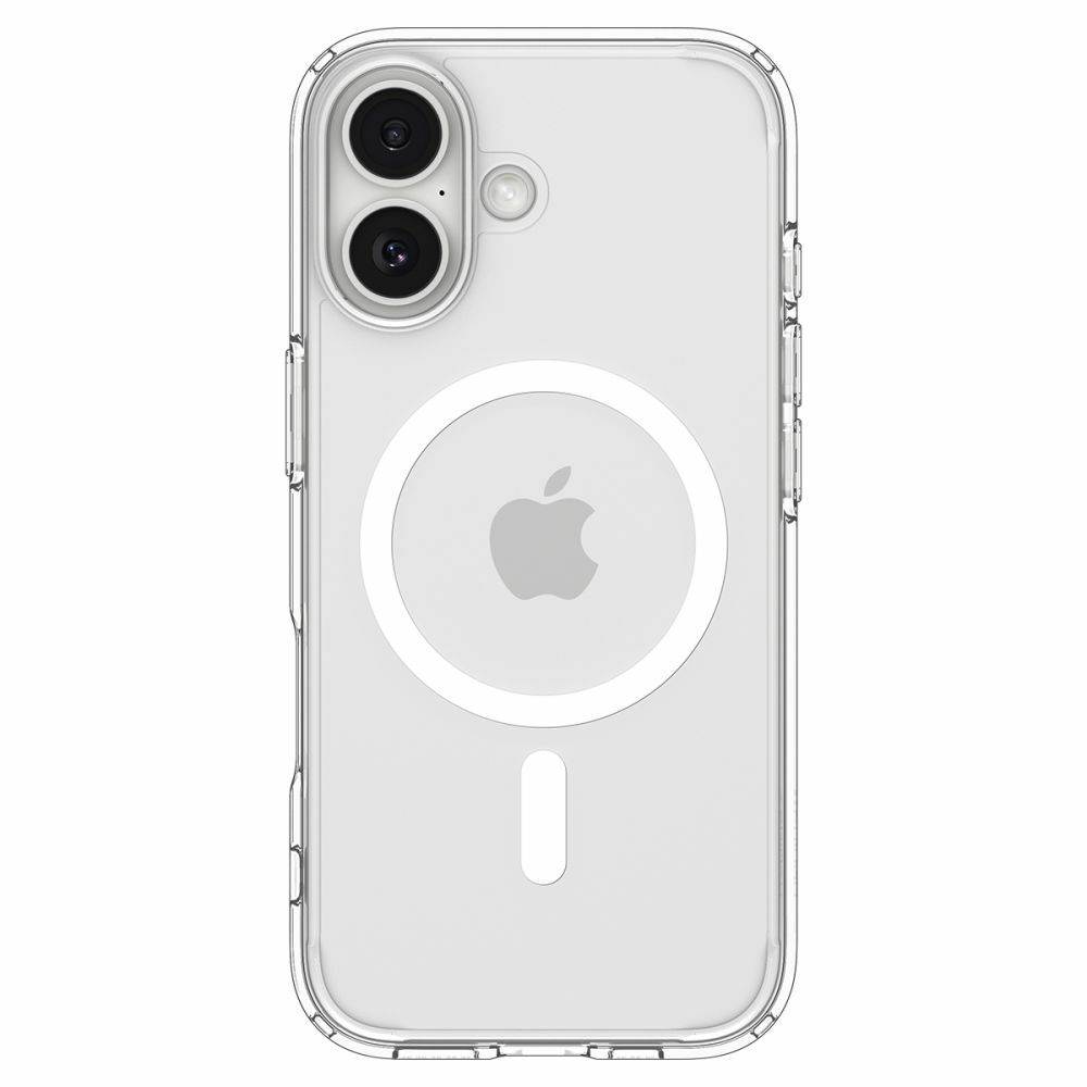 Case SPIGEN Ultra Hybrid Mag Magsafe ACS10380 for Iphone 17 - Clear/White