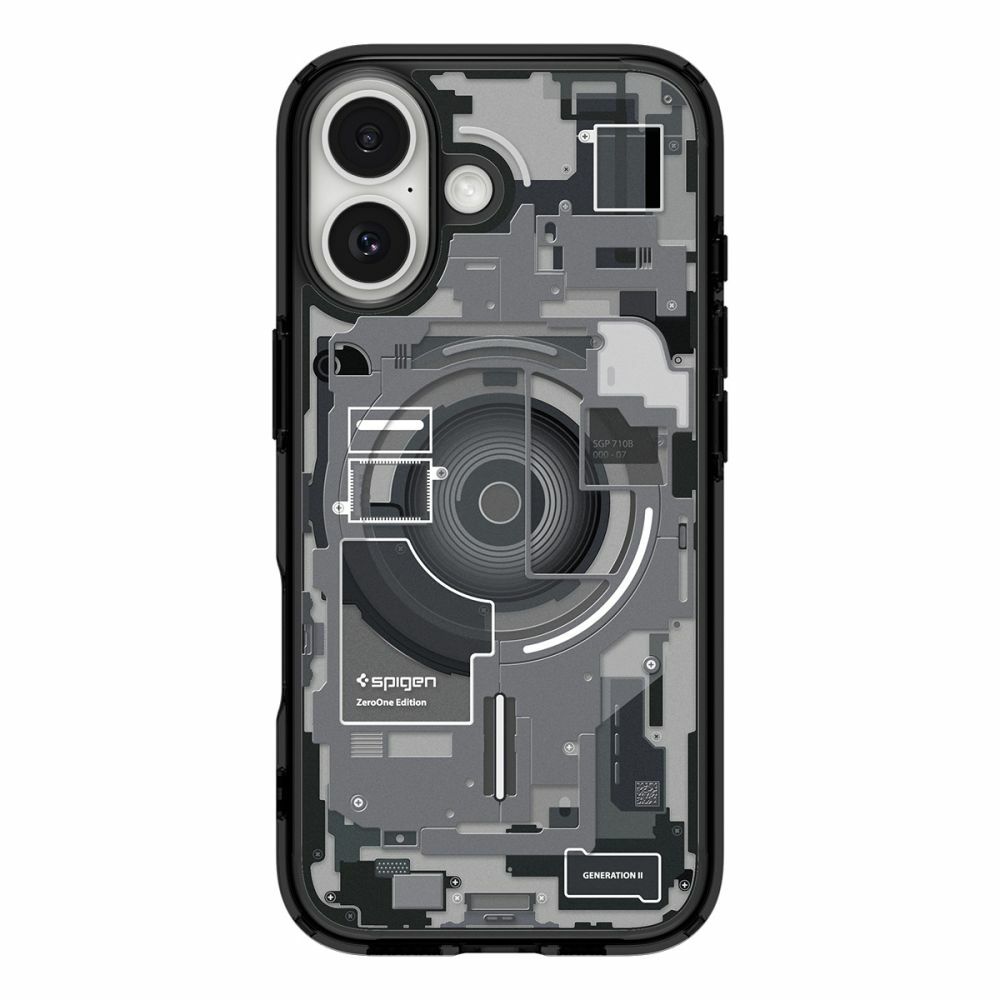 foto_add-329887 Case SPIGEN Ultra Hybrid Mag Magsafe ACS10353 for Iphone 17 - Zero One Black