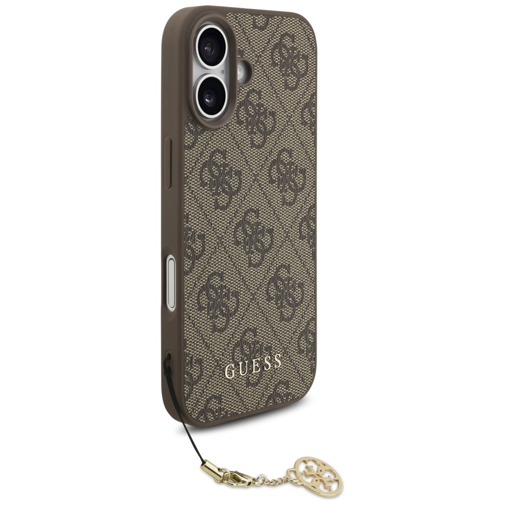 foto_add-329962 Original Case GUESS 4G Charms Collection MagSafe for Iphone 17 brown