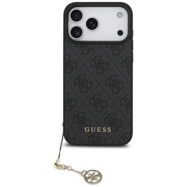 Original Case GUESS 4G Charms Collection MagSafe for Iphone 17 Pro Max black