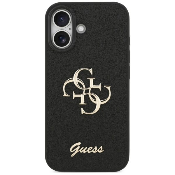 Original Case GUESS 4G Strap 4G Classic Logo for Iphone 17 black