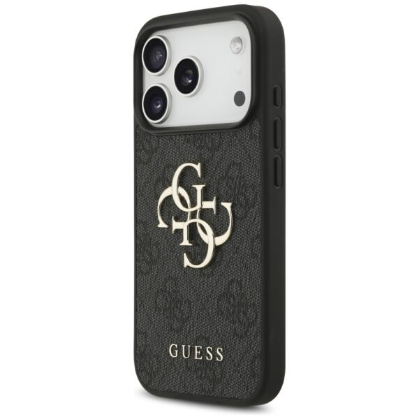 foto_add-330040 Original Case GUESS 4G Strap 4G Classic Logo for Iphone 17 Pro black