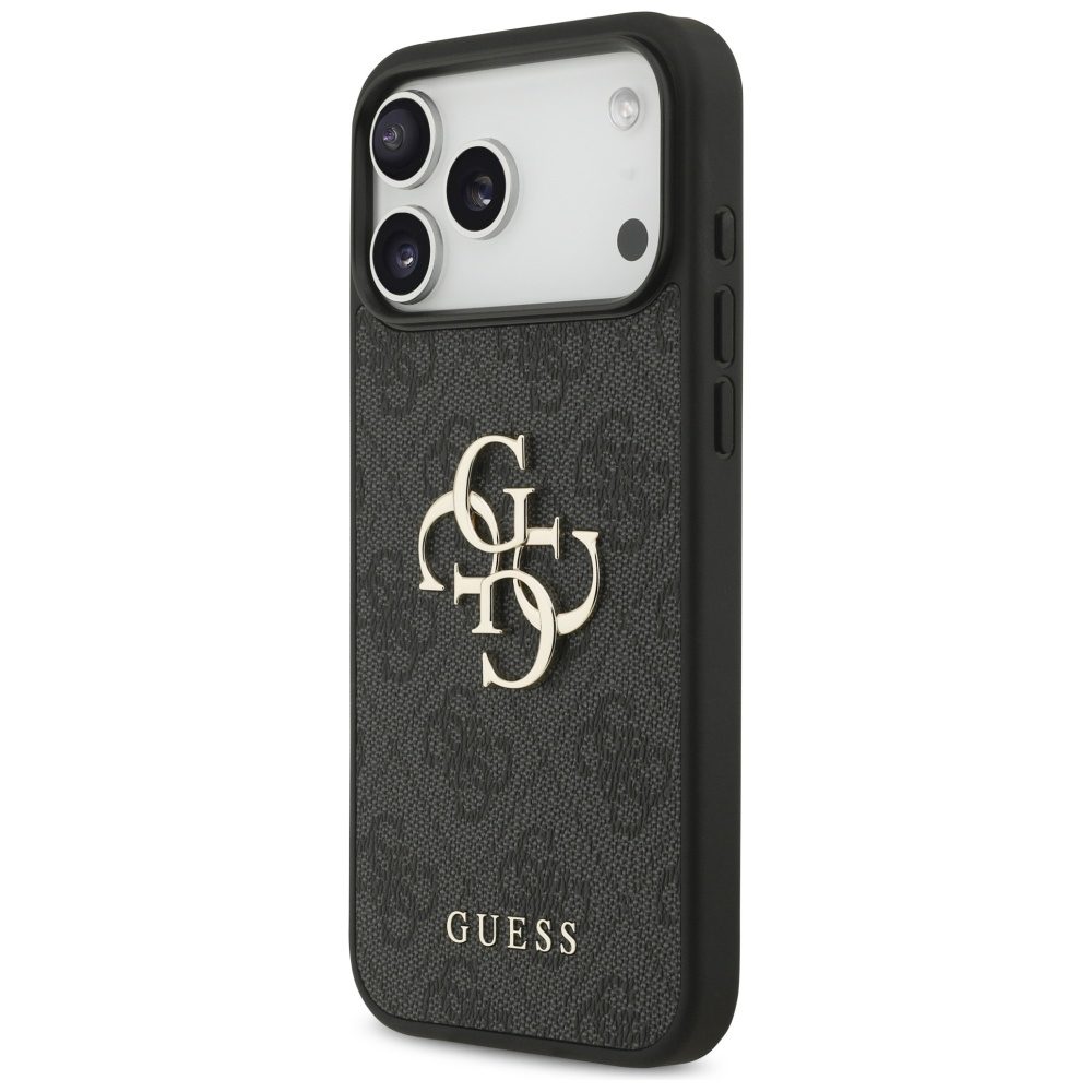 foto_add-330047 Original Case GUESS 4G Strap 4G Classic Logo for Iphone 17 Pro Max black