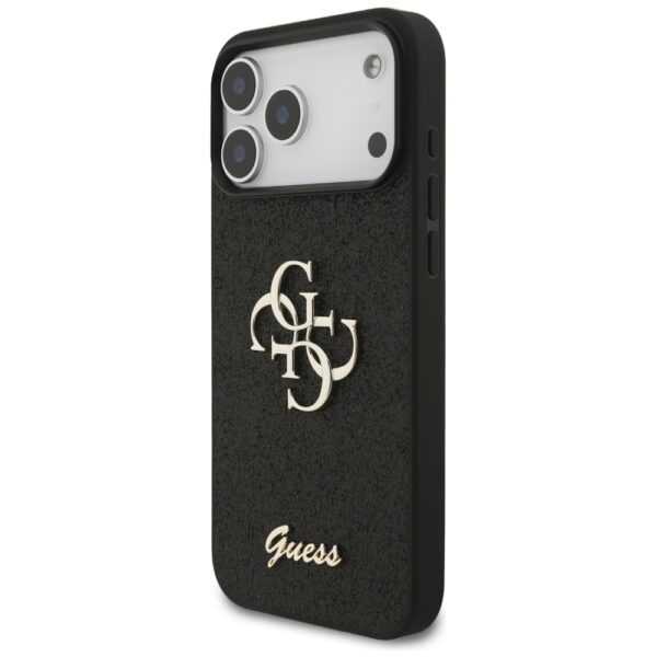 foto_add-330134 Original Case GUESS Fixed Glitter Big 4G for Iphone 17 Pro Max black