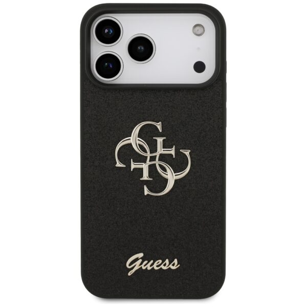 foto_add-330135 Original Case GUESS Fixed Glitter Big 4G for Iphone 17 Pro Max black