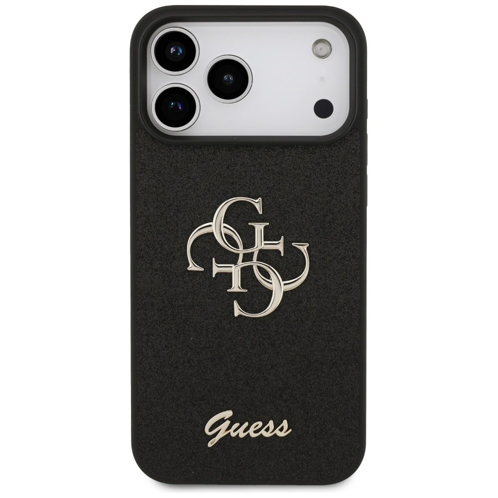 foto_add-330135 Original Case GUESS Fixed Glitter Big 4G for Iphone 17 Pro Max black
