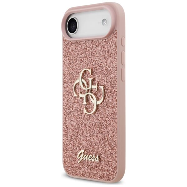 foto_add-330155 Original Case GUESS Fixed Glitter Big 4G for Iphone 17 Air pink