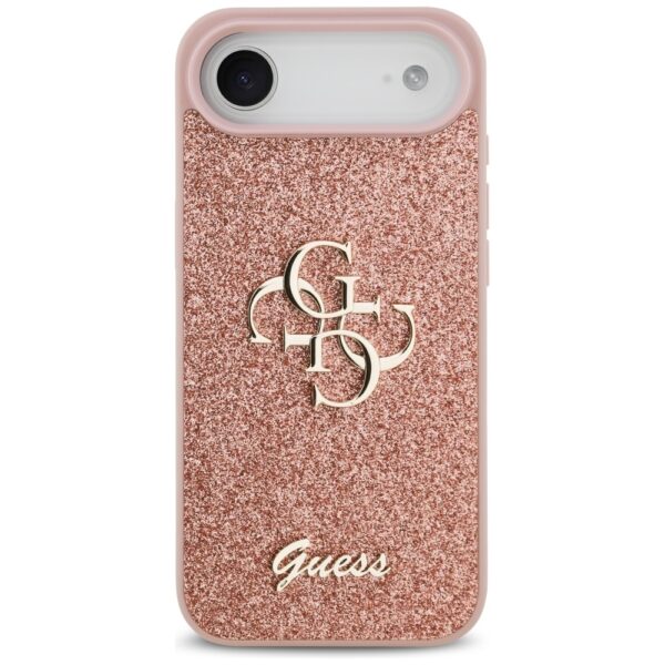foto_add-330156 Original Case GUESS Fixed Glitter Big 4G for Iphone 17 Air pink